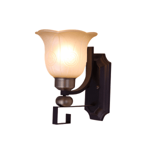 Wrought Iron Wall Lamp