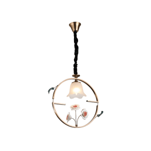 lastest designs brushed gold pendant light