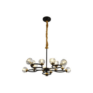 OEM & ODM Black Chandelier