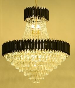 crystal vs glass chandeliers