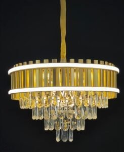crystal vs glass chandeliers