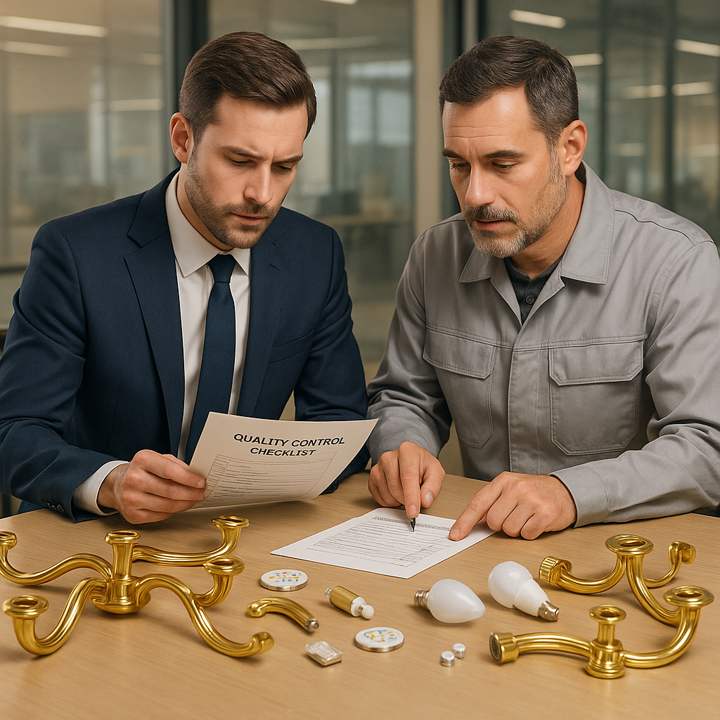 How to Evaluate an OEM Supplier 7 Questions Every Buyer Should Ask 2 Business buyer and lighting factory