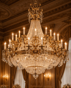 Antique Crystal Chandeliers